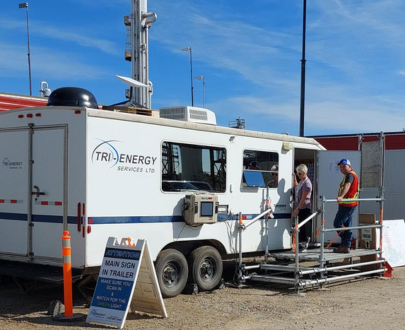 Canadian Safety Trailer during Lease Control Services
